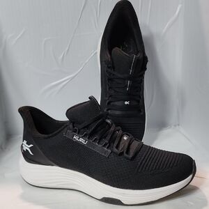 Kuru Atom 2 - Jet Black/Bright White - Size 11.5 W Men's